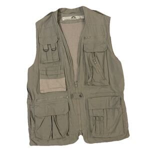 Nikoata Vest XL Safari Khaki Fishing Tackle‎ Hunting Outdoor Camera Hiking Camp